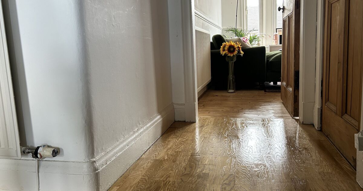 I cleaned my floors with 1 simple item that made my home smell like autumn